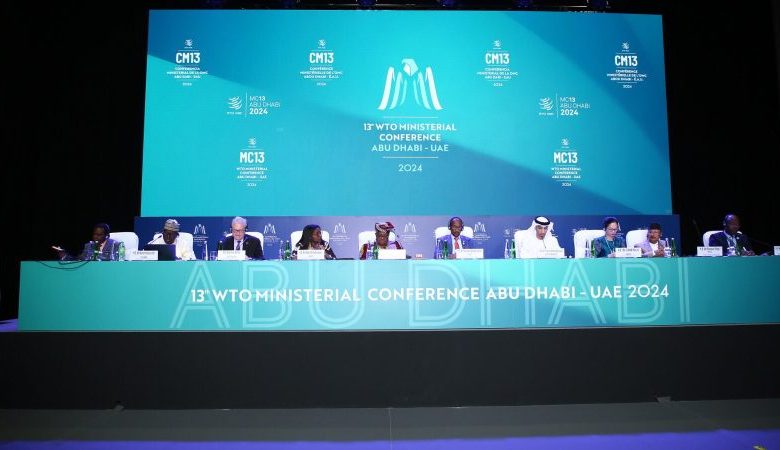 منظمة التجارة العالمية تجتمع في الإمارات مع آمال ضئيلة بتحقيق اختراق