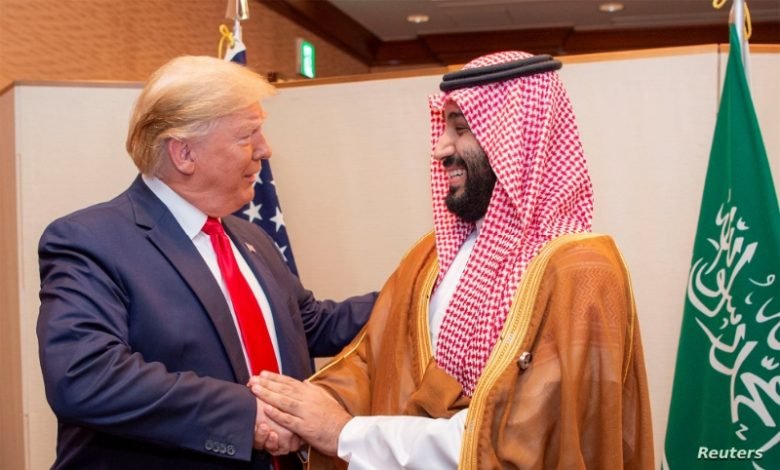 محمد بن سلمان وترامب