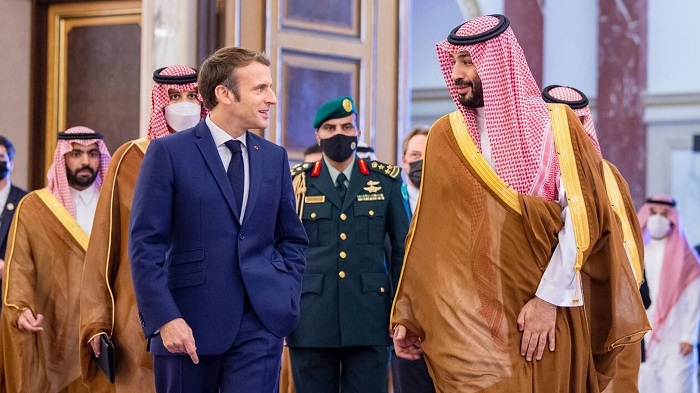 ماكرون السعودية