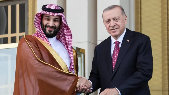 اردوغان ومحمد بن سلمان