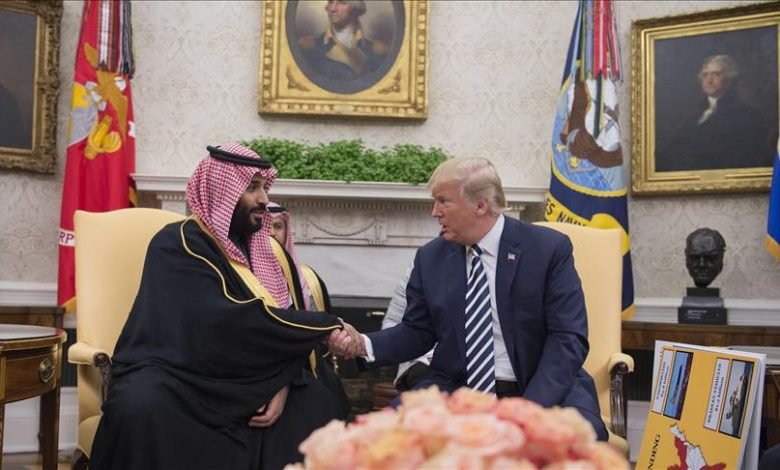 محمد بن سلمان وترامب