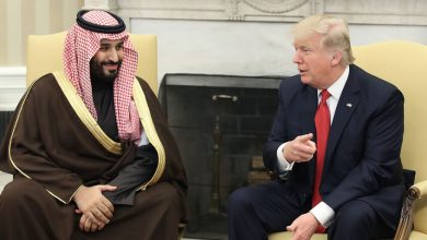 محمد بن سلمان وترامب