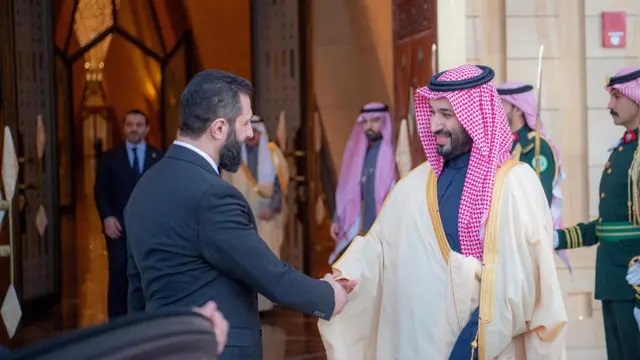 الشرع وبن سلمان