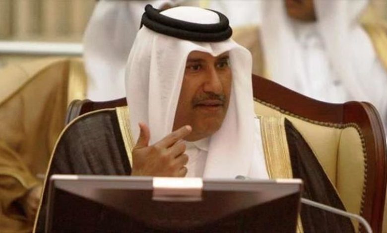 بن جاسم وخطة ترامب