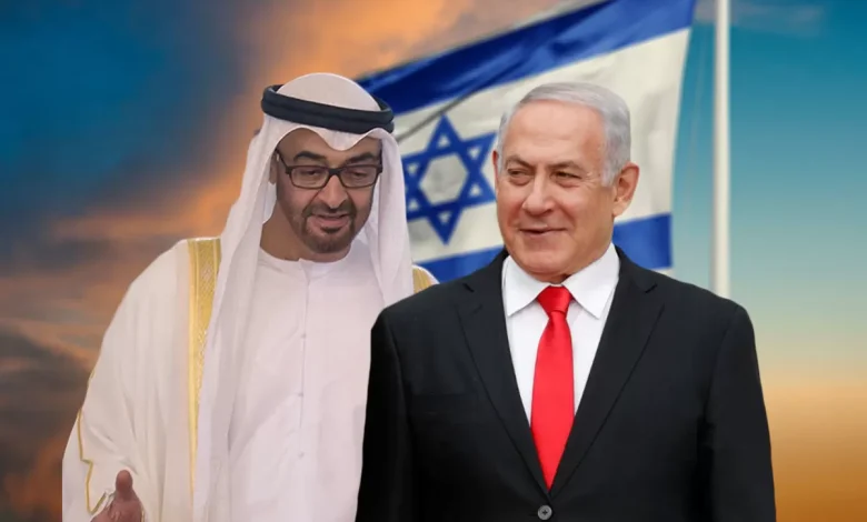 نتنياهو ومحمد بن زايد