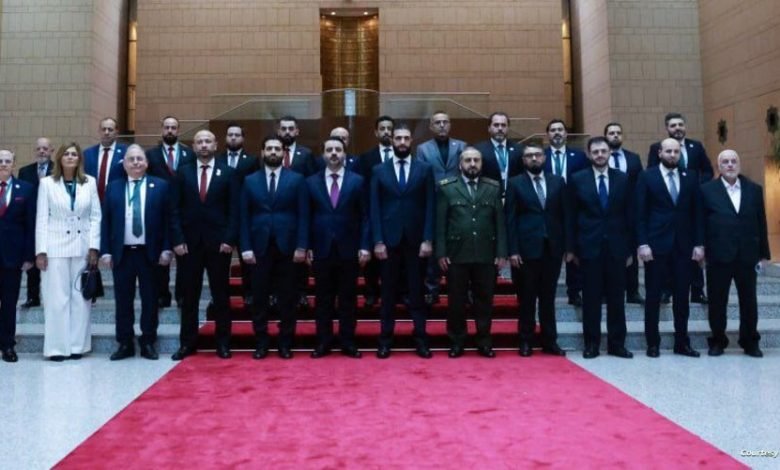 الحكومة السورية الجديدة