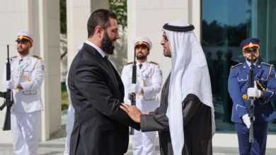 الشرع وبن زايد