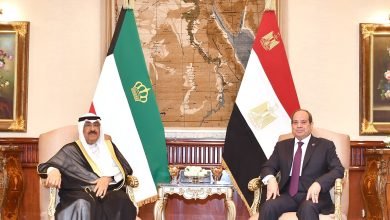 الرئيس السيسي وأمير الكويت
