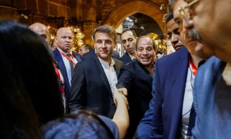 ماكرون في القاهرة