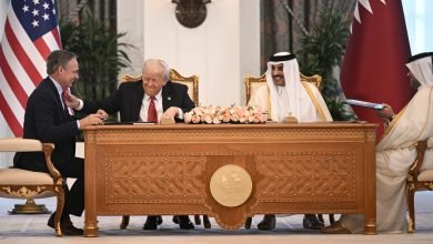 أمير قطر وترامب