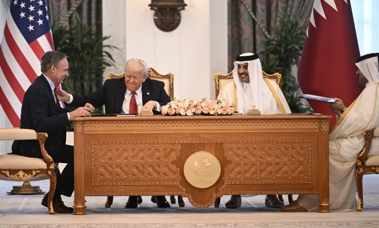 أمير قطر وترامب