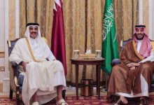 لقاء بن سلمان وتميم