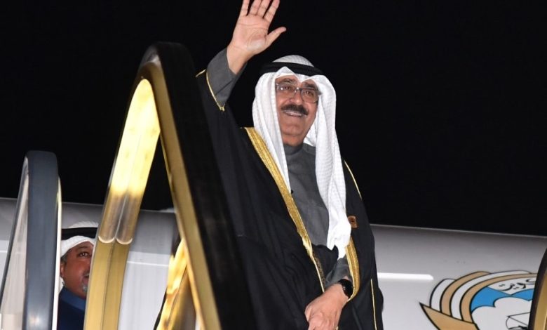 أمير الكويت في باريس