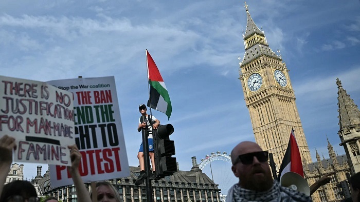 بريطانيا تعترف بدولة فلسطين