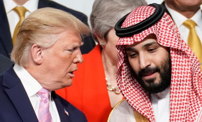 ترامب ومحمد بن سلمان