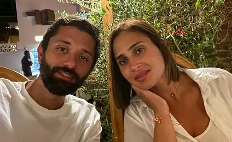 كريم عبد العزيز وآن الرفاعي