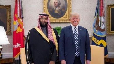 اجتماع ترامب وبن سلمان