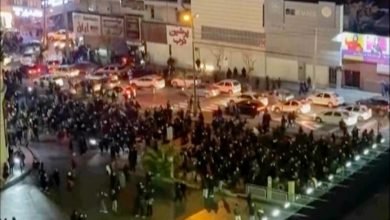 المحتجين في إيران
