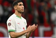 لاعب كرة القدم المغربي أشرف حكيمي