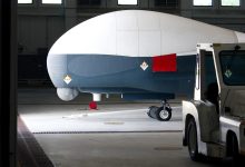 طائرة استطلاع بدون طيار من طراز MQ-4C Triton