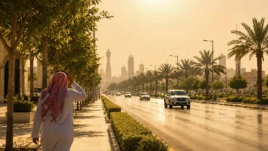 الأرصاد تحذر من موجة حارة تضرب المنطقة الشرقية بـ50 درجة