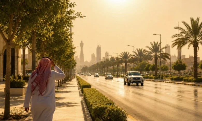 الأرصاد تحذر من موجة حارة تضرب المنطقة الشرقية بـ50 درجة