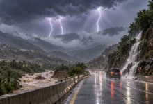المركز الوطني للأرصاد يتوقع أمطارا رعدية وسيولا ونشاطا للرياح