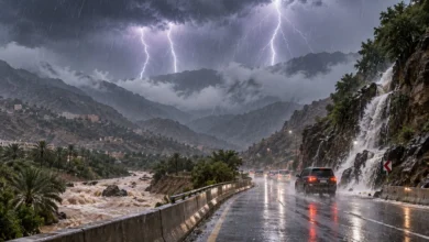 المركز الوطني للأرصاد يتوقع أمطارا رعدية وسيولا ونشاطا للرياح