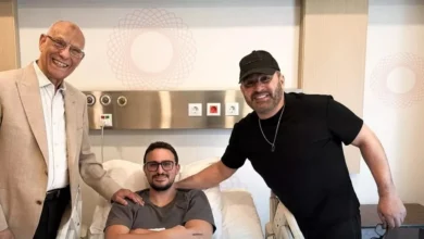 ياسين السقا يخضع لعملية جراحية في الرباط الصليبي بمتابعة والده